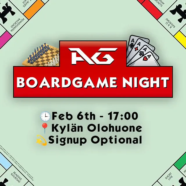 AG Chill Game Night