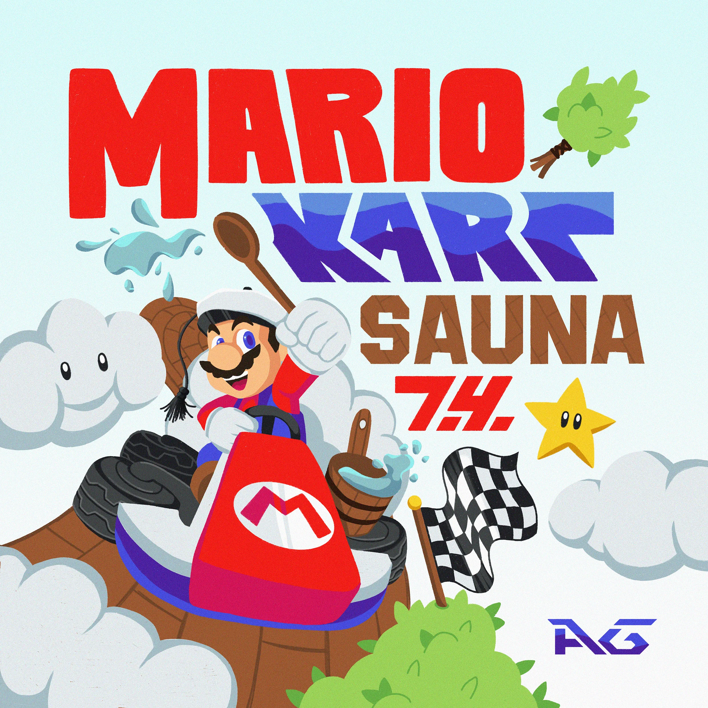 AG Mario Kart Sauna