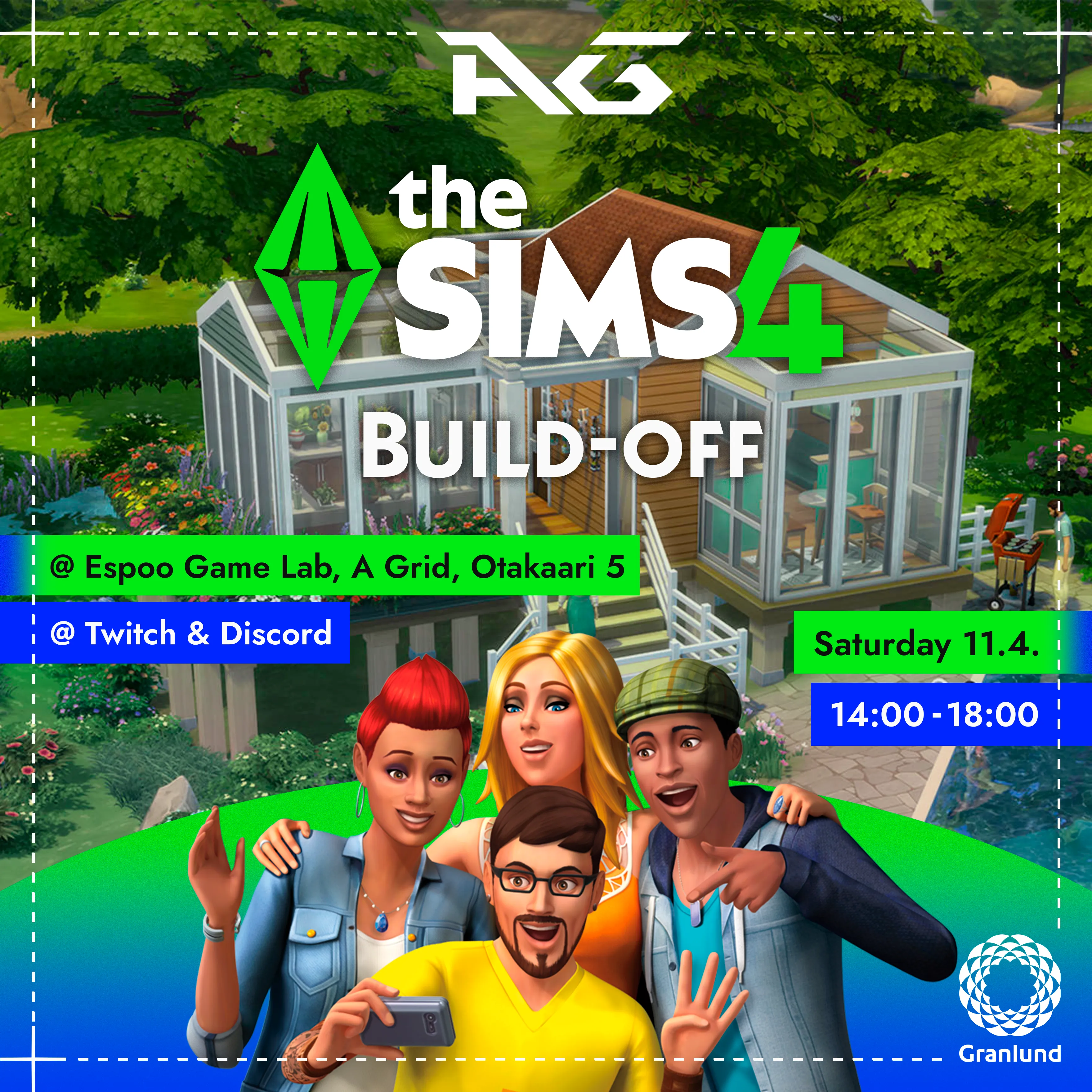 AG Sims 4 Build-Off